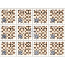 Лист коллекционных блоков «Chess»